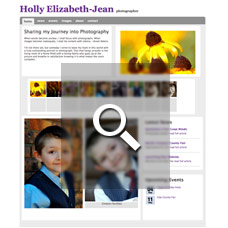 Holly Elizabeth-Jean - Photographer websites by Mixform
