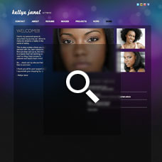 Kellye Janel - Actor websites by Mixform