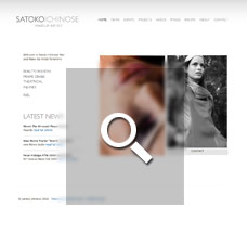 Satoko Ichinose - Make-Up Artist websites by Mixform